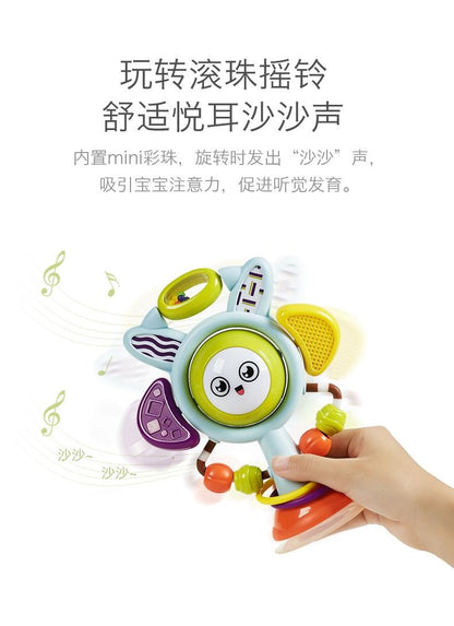 Babycare餐桌吸盘安抚摇铃6-12月