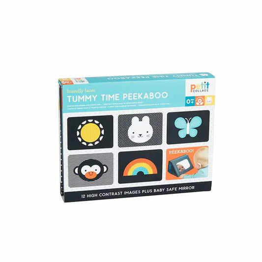 美国Petit Collage Tummy Time Peekaboo