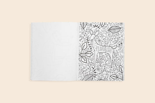 Together: A Mommy + Me Coloring Book