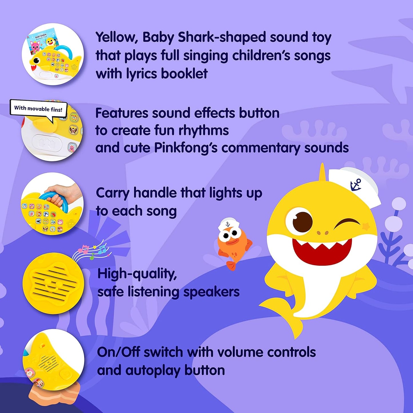 Baby Shark Melody Pad