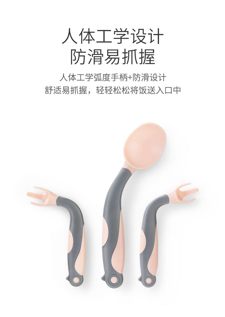 科巢幼儿学食餐具拒绝手抓6月以上