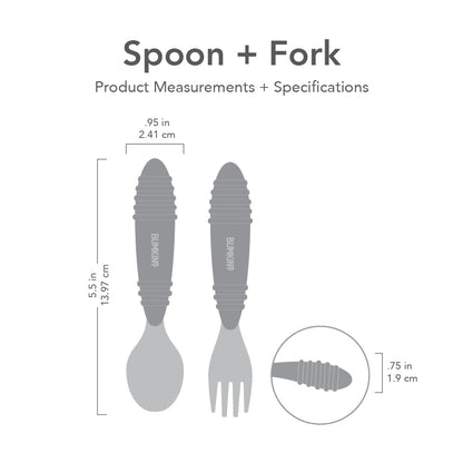 美国Bumkins - Spoon + Fork