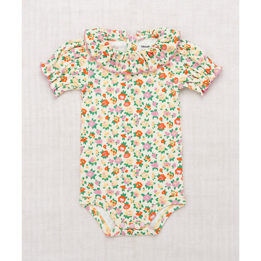 Baby Balloon Sleeve Paloma Onesie – String/Hazy Lilac Brimfield
