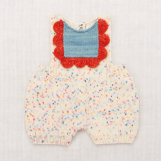 Scallop Bib Romper