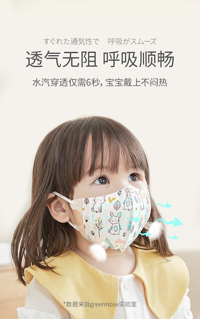Greennose4-8岁3D口罩Line Friends联名款