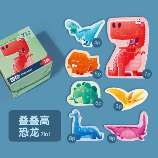 TOI幼儿双面认知拼图
