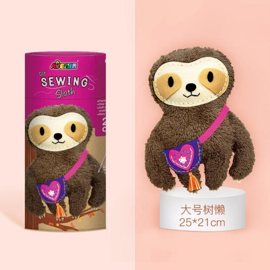 avenir手工缝制树懒玩偶材料包