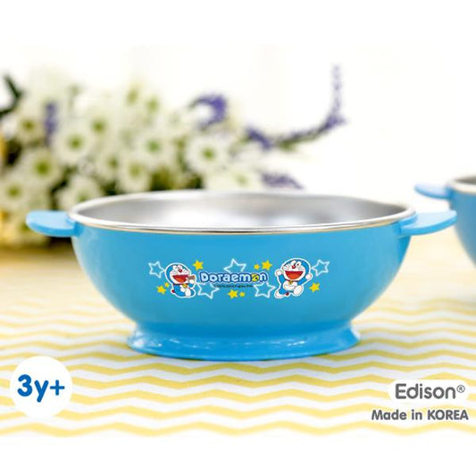 韩国Edison哆啦A梦不锈钢汤碗390ML