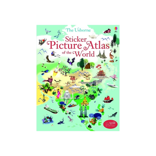 USBORNE Sticker Picture Atlas of the World