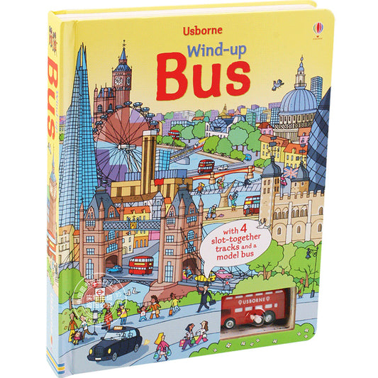 Usborne轨道书 Wind Up Bus