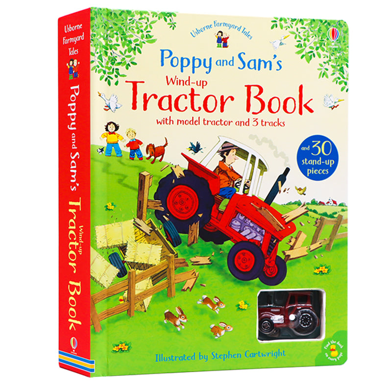 Usborne轨道书 Wind Up Tractor