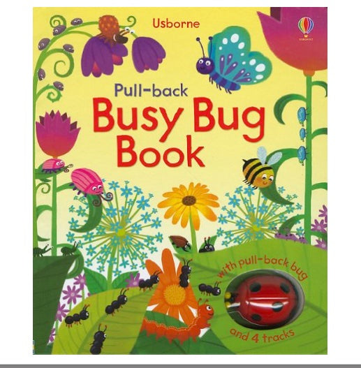 Usborne轨道书 Pull Back Busy Bug