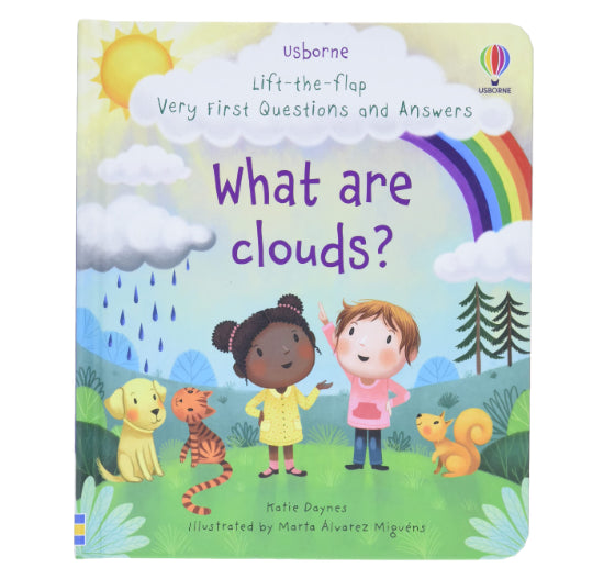 Usborne Lift-The-Flap Very First Questions And Answers What Are Clouds?