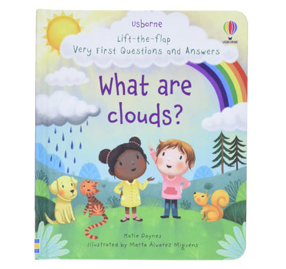 Usborne Lift-The-Flap Very First Questions And Answers What Are Clouds?