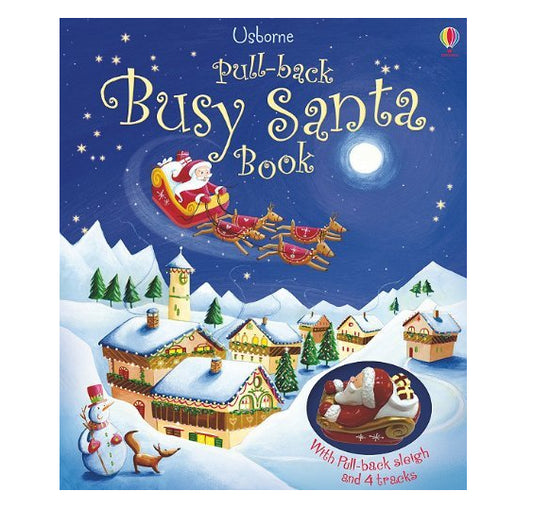 Usborne轨道书Busy Santa Book