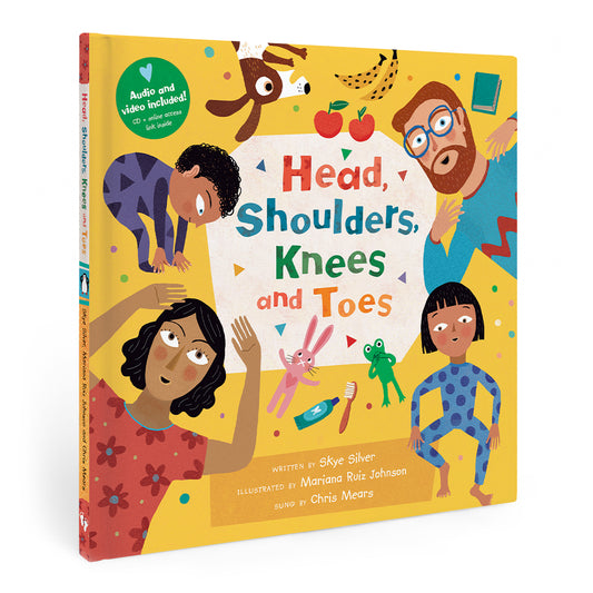Barefoot Books Head, Shoulders, Knees and Toes内附视频和音频