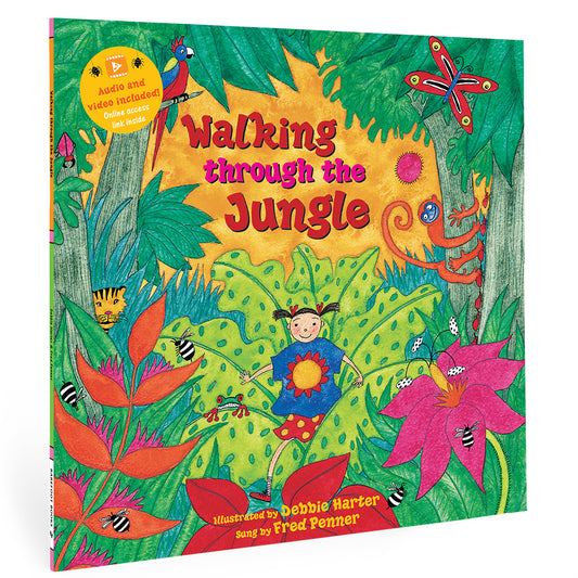 Barefoot Books Walking Through the Jungle内附视频和音频