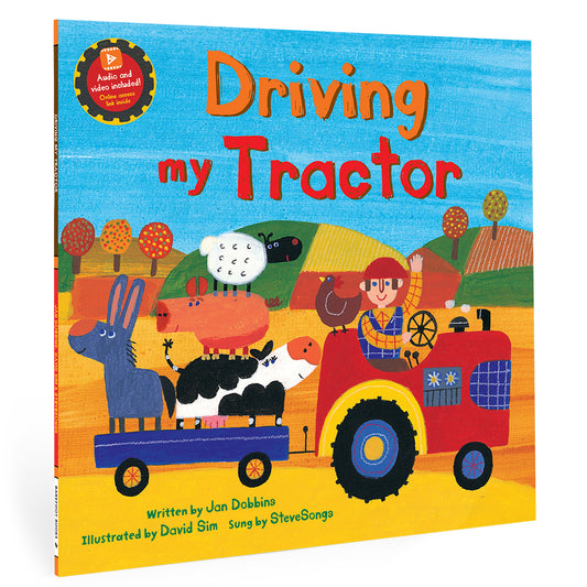 Barefoot Books Driving My Tractor内附视频和音频