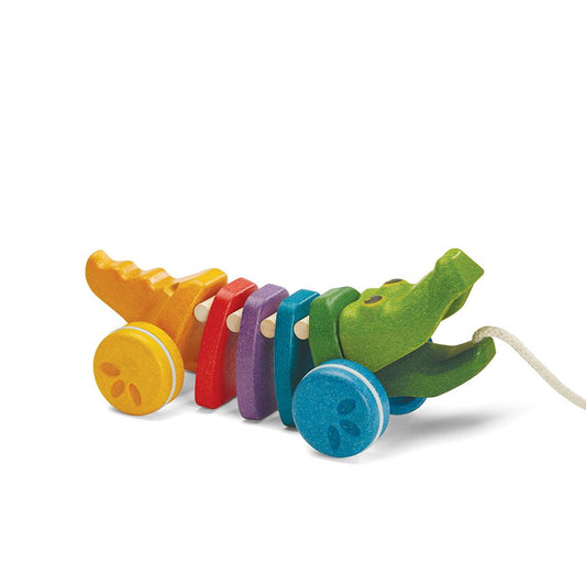 泰国PlanToys Rainbow Alligator