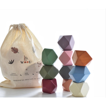 土耳其L and Wood 木质宝石叠叠乐