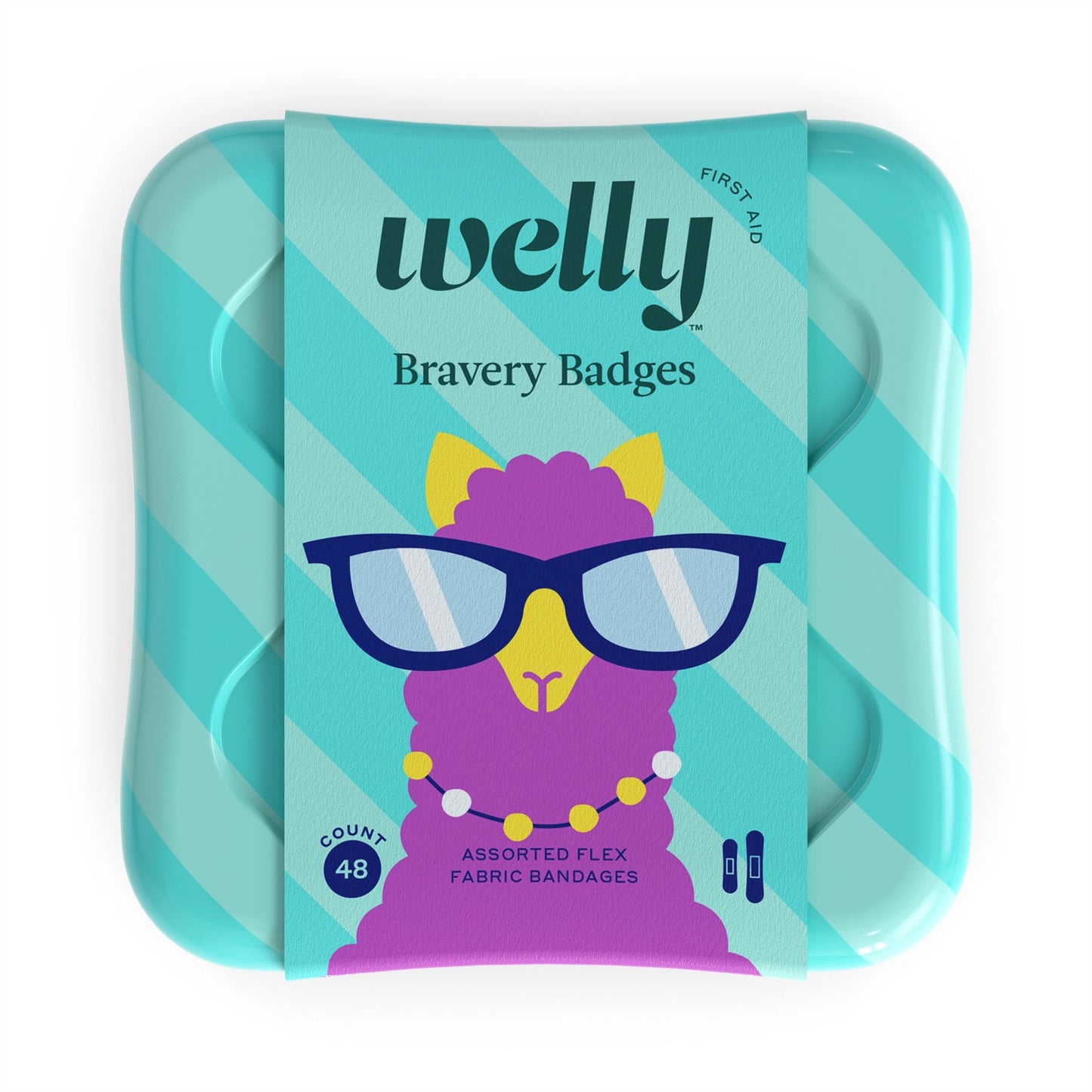 美国Welly儿童专用宠物创口贴48片盒装