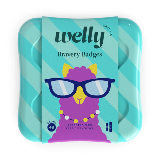 美国Welly儿童专用宠物创口贴48片盒装