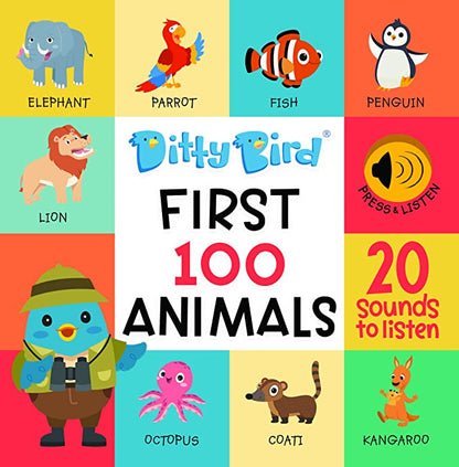 Ditty Bird First 100 Animals