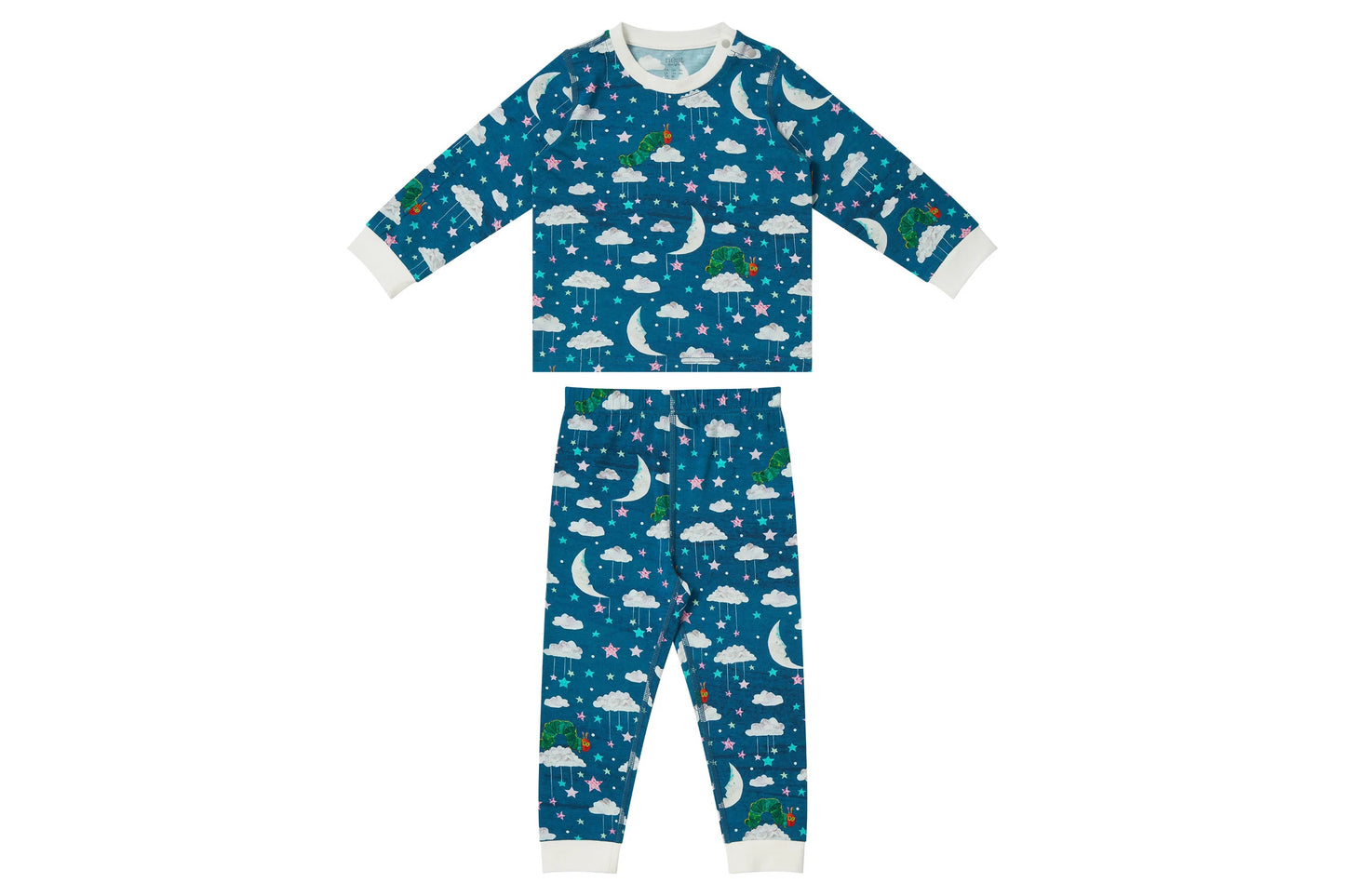 Nest Designs Bamboo Cotton Long Sleeve PJ Set - Eric Carle Nighty Night