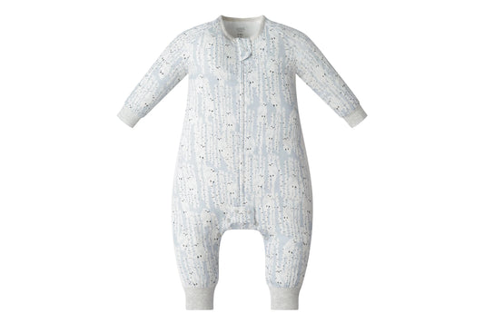 Nest Designs Bamboo Pima Long Sleeve Footed Sleep Bag 0.6 TOG - Hide N Hoot