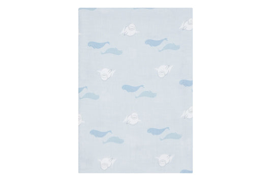 Nest Designs Bamboo Swaddle Blankie (Single) - Beluga Boogie 47x47