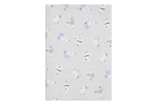 Nest Designs Bamboo Swaddle Blankie (Single) - Winter Skate