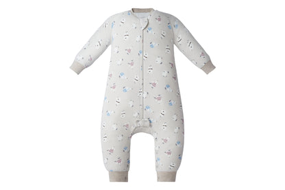 Nest Designs Organic Cotton Long Sleeve Footed Sleep Bag 1.0 TOG - Winter Skate