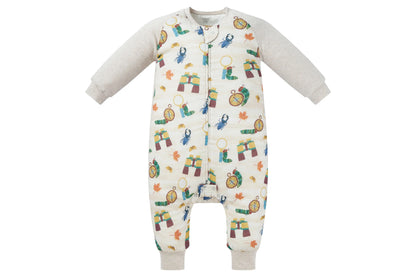 Nest Designs Raglan Bamboo Cozy Footed Sleep Bag 2.5 TOG - Eric Carle Adventure Time