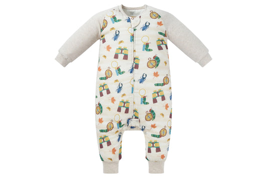 Nest Designs Raglan Bamboo Cozy Footed Sleep Bag 2.5 TOG - Eric Carle Adventure Time
