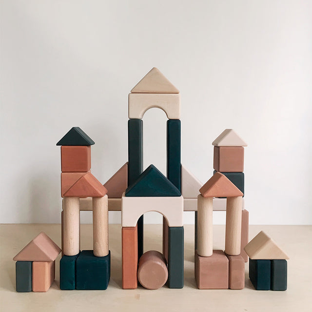 乌克兰绝美SABO-Wooden Blocks Set Castle