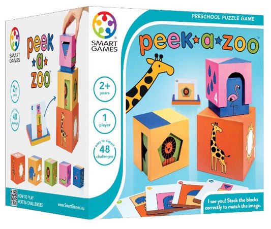 比利时烧脑Smart Games-Peek-A-Zoo