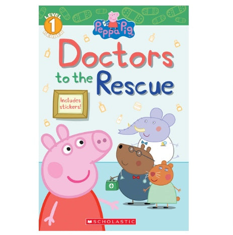 美国Scholastic-Reader Level 1-Peppa Pig-Doctors to the Rescue