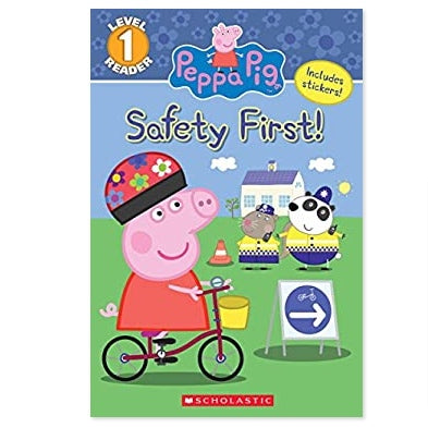 美国Scholastic-Reader Level 1-Peppa Pig-Safety First!