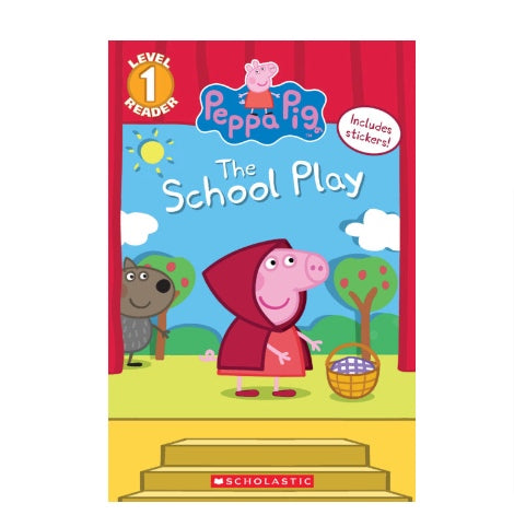 美国Scholastic-Reader Level 1-Peppa Pig-The School Play