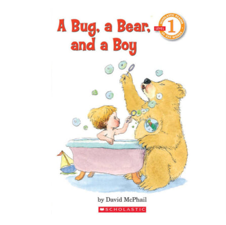 美国Scholastic-Schol Rdr Lvl 1- A Bug, a Bear, and a Boy