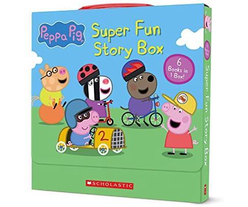 美国Scholastic-Peppa Pig-Super Fun Story Box
