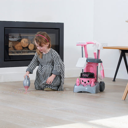 英国Casdon Deluxe Hetty Cleaning Trolley复刻Henry明星产品-Pink