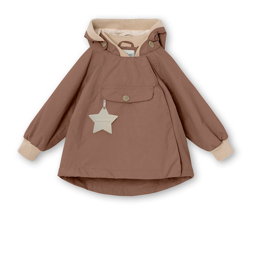 Mini A Ture Wai Spring Jacket - Brownie