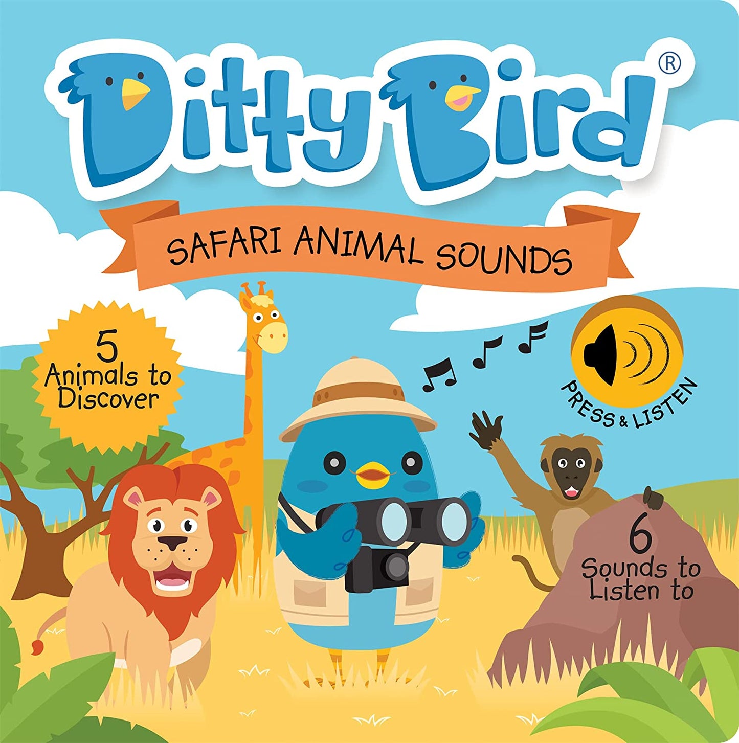 Ditty Bird Safari Animal Sounds