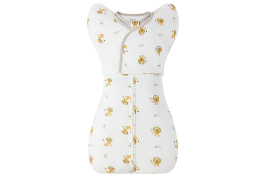 Nest Designs Organic Cotton Startle Stop Sleep Bag 0.5 TOG - The Lion & The Mouse