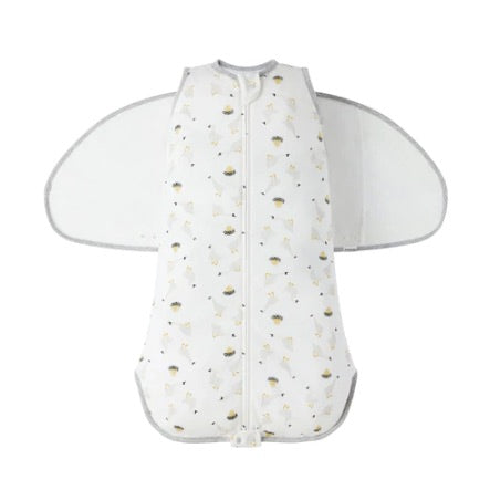 Nest Designs Organic Cotton Swaddle Sleep Bag 1.0 TOG - The Goose & The Golden Egg 0-6M