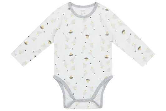 Nest Designs Bamboo Long Sleeve Onesie - The Goose & The Golden egg