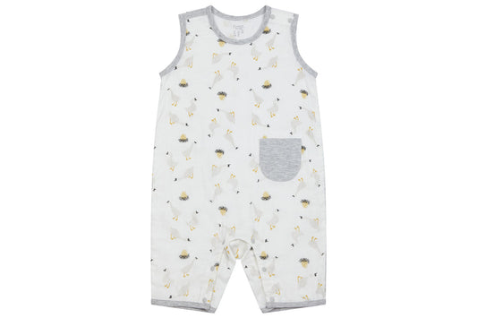 Nest Designs Bamboo Pima Sleeveless Romper - The Goose & The Golden egg
