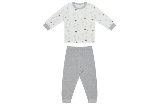 Nest Designs Bamboo Two-Piece Long Sleeve PJ Set - The Goose & The Golden egg