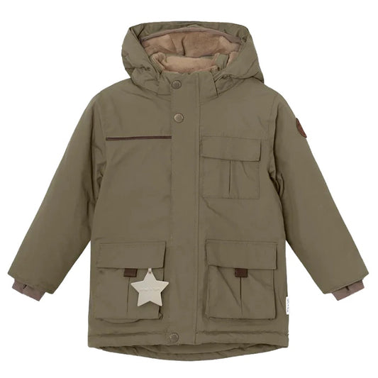 Mini A Ture Kastor Winter Jacket- Military Green